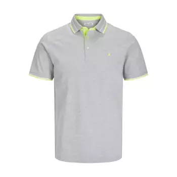 Поло с коротким рукавом Jack & Jones Essential Paulos Plus Size, серый