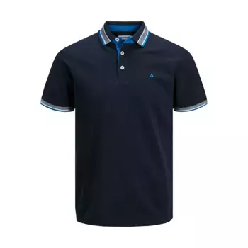 Поло с коротким рукавом Jack & Jones Essential Paulos Plus Size, синий