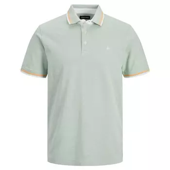 Поло с коротким рукавом Jack & Jones Essential Paulos Plus Size, зеленый