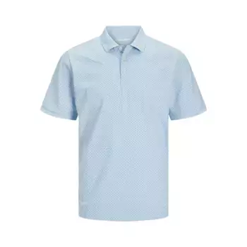 Поло с коротким рукавом Jack & Jones Luis Aop, синий