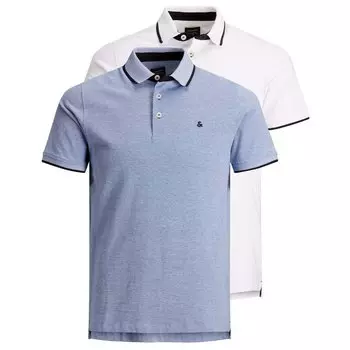 Поло с коротким рукавом Jack & Jones Paulos 2 Units, разноцветный