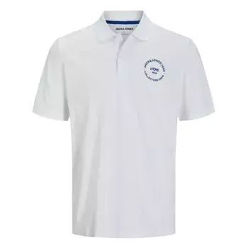 Поло с коротким рукавом Jack & Jones Simon, белый
