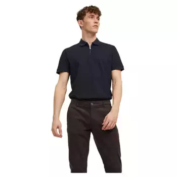 Поло с коротким рукавом Jack & Jones Structure, синий