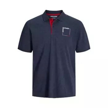Поло с коротким рукавом Jack & Jones Verner, синий