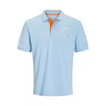 Поло с коротким рукавом Jack & Jones Verner, синий
