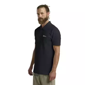 Поло с коротким рукавом Jack Wolfskin Essential, синий