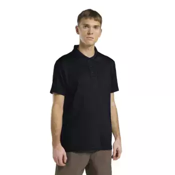 Поло с коротким рукавом Jack Wolfskin Terral, черный