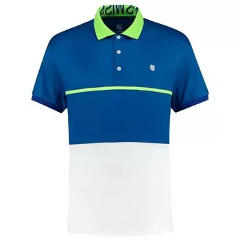 Поло с коротким рукавом K-Swiss Hypercourt Express, синий