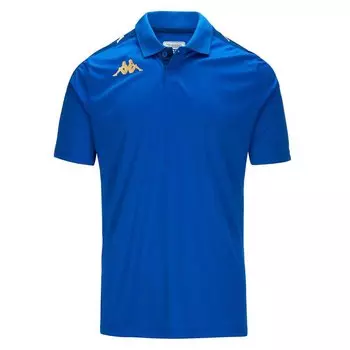 Поло с коротким рукавом Kappa Ghiolo, белый