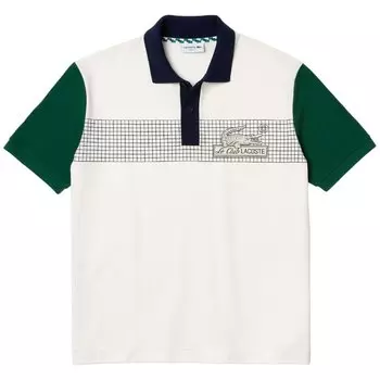 Поло с коротким рукавом Lacoste Col Bord-Cotesma, разноцветный