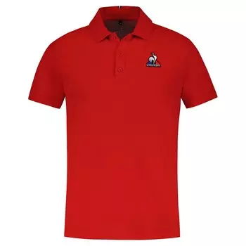 Поло с коротким рукавом Le Coq Sportif Ess N°2, красный