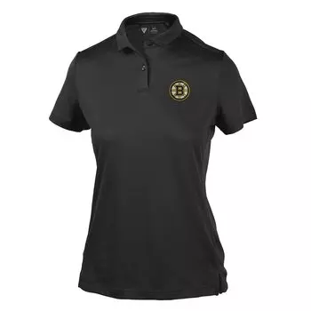 Поло с коротким рукавом Levelwear Boston Bruins, черный