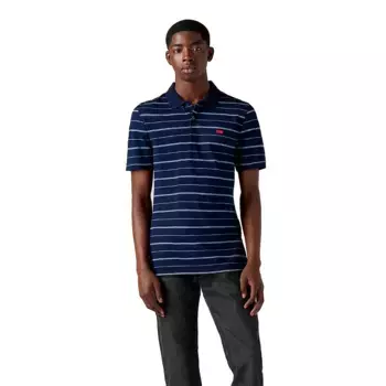 Поло с коротким рукавом Levi's Slim Housemark, синий