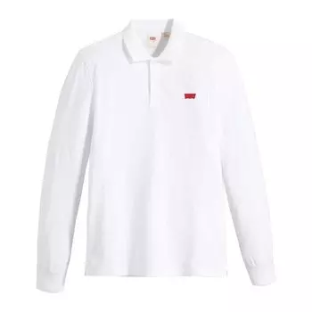 Поло с коротким рукавом Levis Slim Housemark, белый