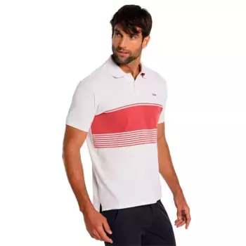 Поло с коротким рукавом Lois Jeans 10725, белый