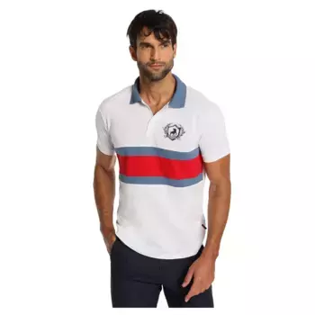 Поло с коротким рукавом Lois Jeans 10727, белый