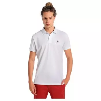 Поло с коротким рукавом Lois Jeans Pique Filipo Classic 121554-13058-40, белый