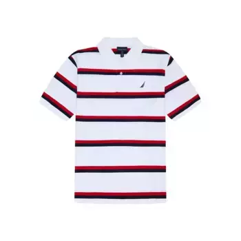 Поло с коротким рукавом Nautica N1I00816, белый