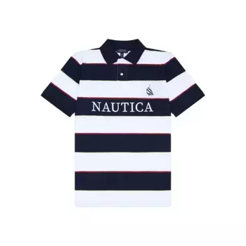 Поло с коротким рукавом Nautica N1I00958, синий