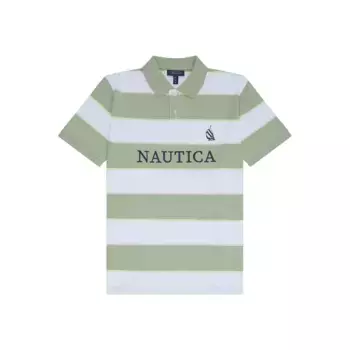 Поло с коротким рукавом Nautica N1I00958, зеленый