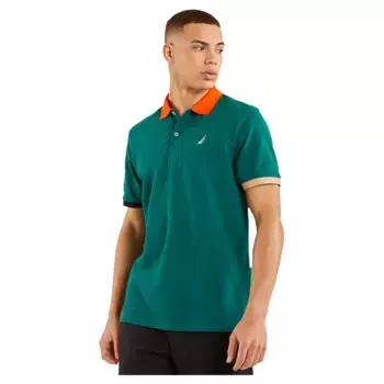 Поло с коротким рукавом Nautica N1K01286, зеленый