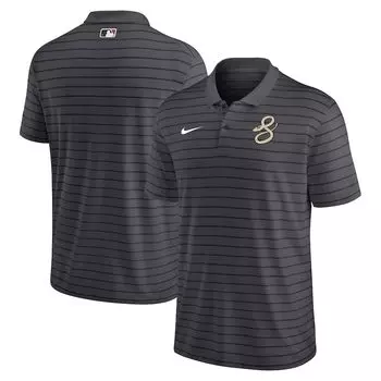 Поло с коротким рукавом Nike Arizona Diamondbacks, угольный