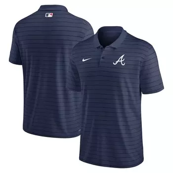 Поло с коротким рукавом Nike Atlanta Braves, нави