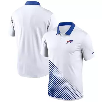 Поло с коротким рукавом Nike Buffalo Bills, белый