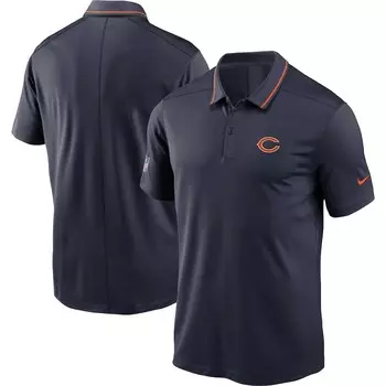 Поло с коротким рукавом Nike Chicago Bears, нави