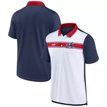 Поло с коротким рукавом Nike Chicago White Sox, белый