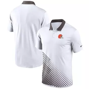 Поло с коротким рукавом Nike Cleveland Browns, белый