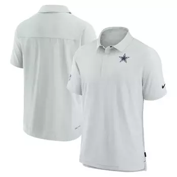 Поло с коротким рукавом Nike Dallas Cowboys, белый