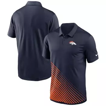 Поло с коротким рукавом Nike Denver Broncos, нави