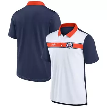 Поло с коротким рукавом Nike Detroit Tigers, белый