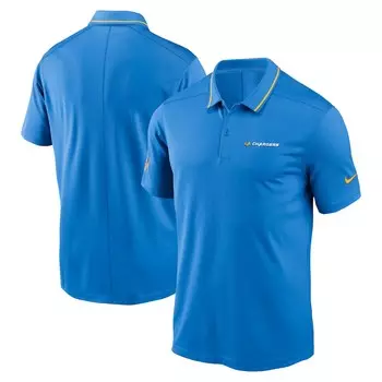 Поло с коротким рукавом Nike Los Angeles Chargers, синий
