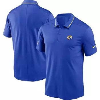 Поло с коротким рукавом Nike Los Angeles Rams, роял