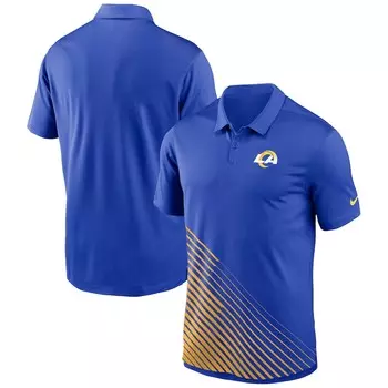 Поло с коротким рукавом Nike Los Angeles Rams, роял