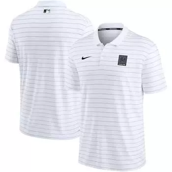 Поло с коротким рукавом Nike Miami Marlins, белый