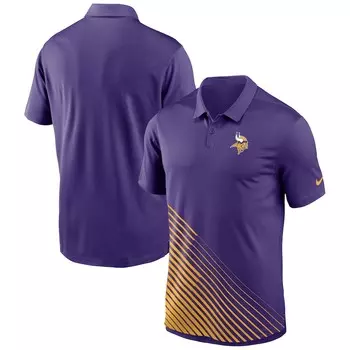 Поло с коротким рукавом Nike Minnesota Vikings, фиолетовый