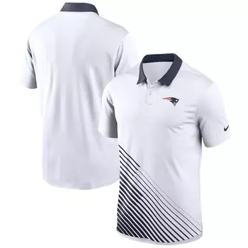 Поло с коротким рукавом Nike New England Patriots, белый
