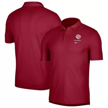 Поло с коротким рукавом Nike Oklahoma Sooners, малиновый