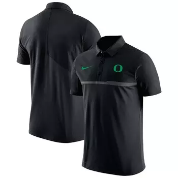 Поло с коротким рукавом Nike Oregon Ducks, черный