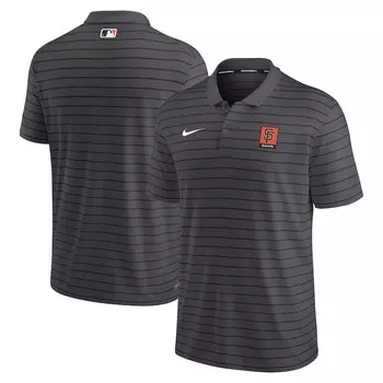 Поло с коротким рукавом Nike San Francisco Giants, антрацит