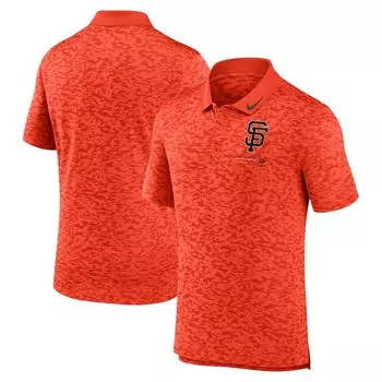 Поло с коротким рукавом Nike San Francisco Giants, оранжевый