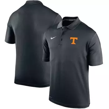 Поло с коротким рукавом Nike Tennessee Volunteers, черный