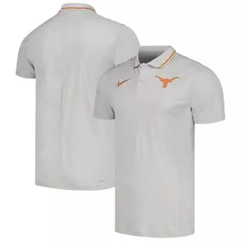 Поло с коротким рукавом Nike Texas Longhorns, серый