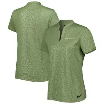 Поло с коротким рукавом Nike The Players, зеленый