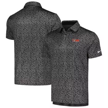 Поло с коротким рукавом Nike Tour Championship, черный