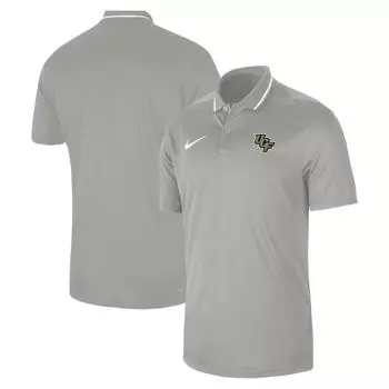 Поло с коротким рукавом Nike Ucf Knights, серый