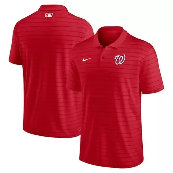 Поло с коротким рукавом Nike Washington Nationals, красный